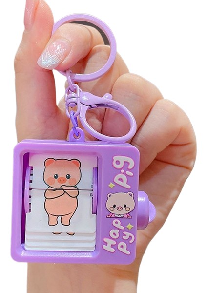 Karikatür Peluş Capi A Üfleme Kacıklar Anahtarlık Bebek Kolye Çift Anahtarlık Çekicilik Küçük Hediyeler (Yurt Dışından)