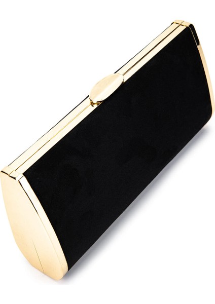 Kadın Vegan Siyah Süet Abiye Çanta 1083 015 Bn Cnt Y25 Sıyah Suet fırsatları