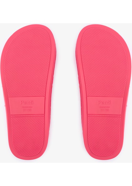 Mara Striped Kırık Beyaz Terlik
