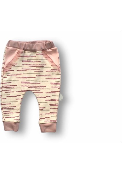 Süslü Ördek Nakışlı Şapkalı Uzun Kollu Zıbınlı 3lü Kız Bebek Takımı Pembe modelleri