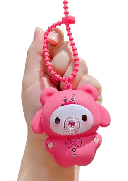 Karikatür Peluş Capi A Üfleme Kacıklar Anahtarlık Bebek Kolye Çift Anahtarlık Çekicilik Küçük Hediyeler (Yurt Dışından)