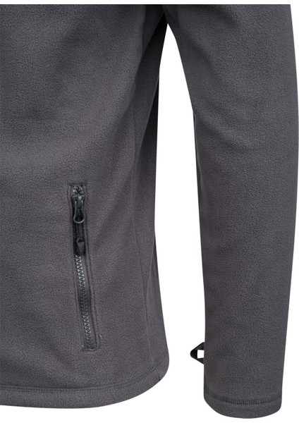 Chestert Erkek Tam Fermuarlı Ince Polar Sweatshırt Antrasit fırsatları