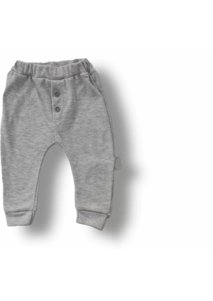 Melanjlı Uzun Kollu Sweatli 2li Erkek Bebek Takımı Mavi modelleri