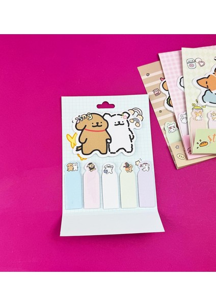 Sevimli Köpek Tasarımlı Post-It indirimleri