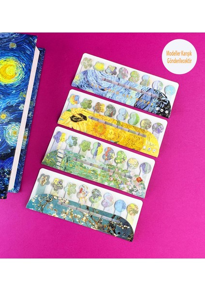 Van Gogh Tasarımlı Post-It