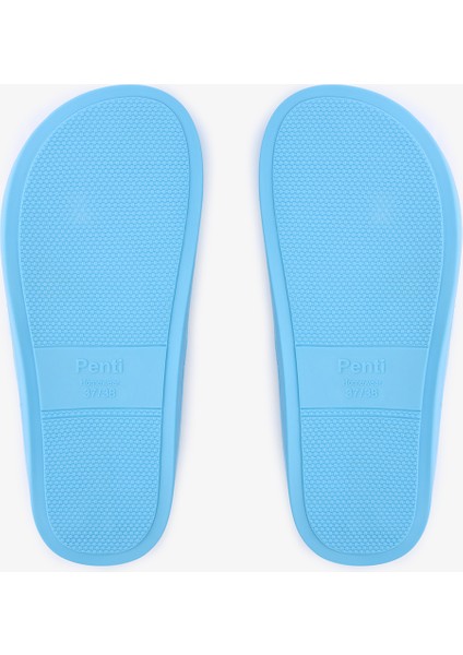 Mona Striped Açık Sarı Terlik