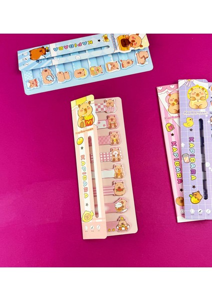 Capybara Tasarımlı Post-It fırsatları