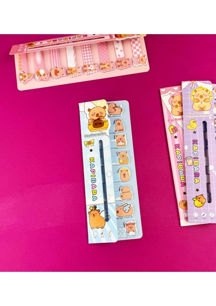 Capybara Tasarımlı Post-It indirimleri