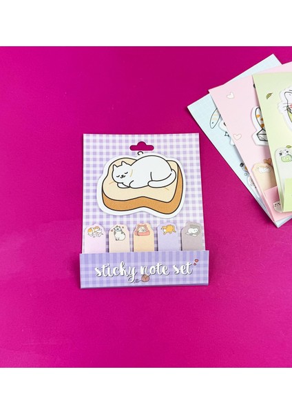 Sevimli Kedi Tasarımlı Post-It fiyatları