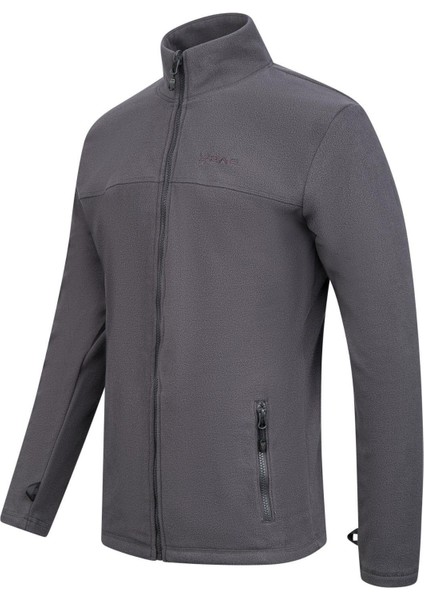 Chestert Erkek Tam Fermuarlı Ince Polar Sweatshırt Antrasit fiyatları