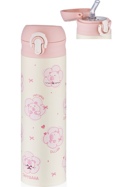 Dıller 480 ml Pipetli Paslanmaz Çelik Termos Kilitli Kapak 2 Farklı Renk Seçeneği -FFDILLERD9281 fiyatları