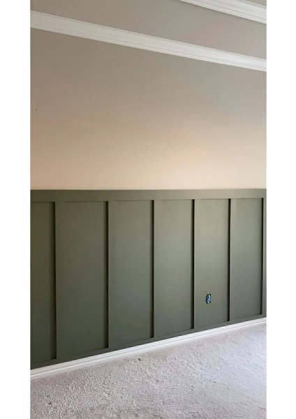 Luxury Iskandinav Duvar Çıtası 5 Adet 100 cm x 8 cm Dekoratif Duvar Çıtası Boyanabilir Duvar Dekoru Efsane 1 Adet