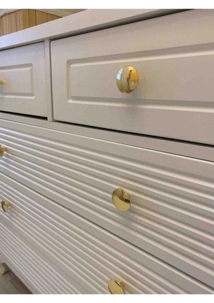Luxury Altın Sarı Mantar Düğme Tek Delikli Kulp Dolap Çekmece Kulp Kulbu 1 Adet fiyatları