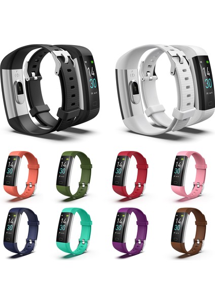 Fitness Izleyiciler Kalp Hızı Monitörü IP68 Suya Dayanıklı (Yurt Dışından)