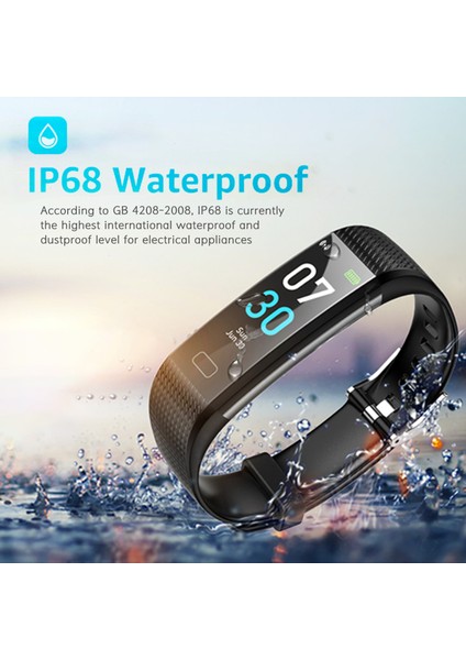 Fitness Izleyiciler Kalp Hızı Monitörü IP68 Suya Dayanıklı (Yurt Dışından) fırsatları