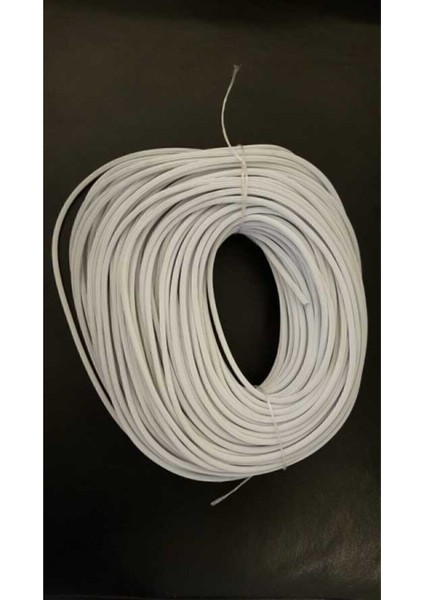 Luxury Beyaz Sineklik Teli Contası Fitili 10 Metre 1 Adet