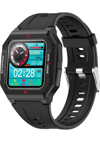 FT10 Bts Akıllı Izle 1.3 Inç IPS Ekran Fitness Izleyici Uyku Monitörü Android Ios ile Uyumlu (Yurt Dışından)