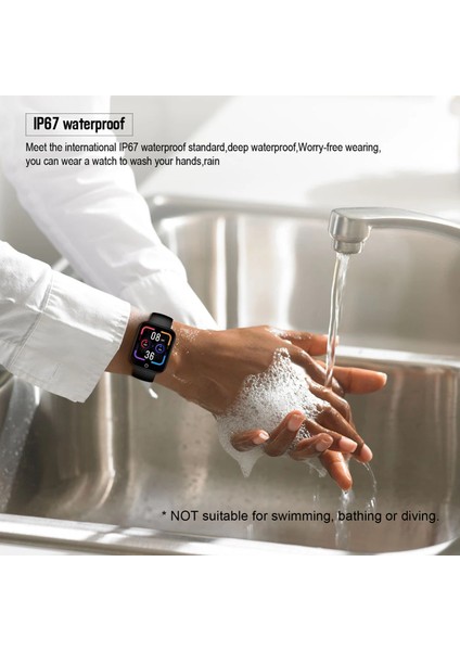 I7 Akıllı Bilezik Uyku / Kalp Hızı Monitörü 5 - 7 Gün Dayanıklılık (Yurt Dışından) fiyatları