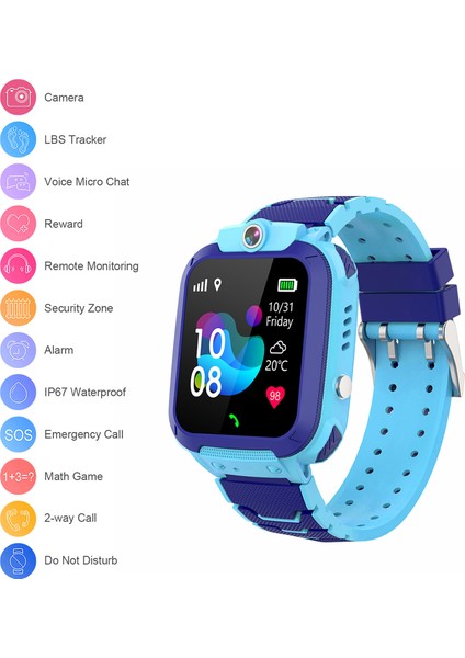 144 Çocuk Akıllı Izle Lbs Izleyici 2 Yönlü Çağrı Su Geçirmez (Yurt Dışından) fırsatları