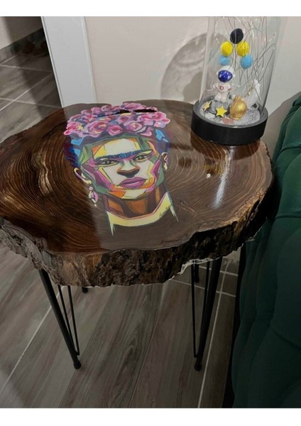 Luxury 54 cm Zigon Sehpa Ayağı,metal Tel Ayak,kütük Sehpa Ayağı (4 Adet) 1 Adet