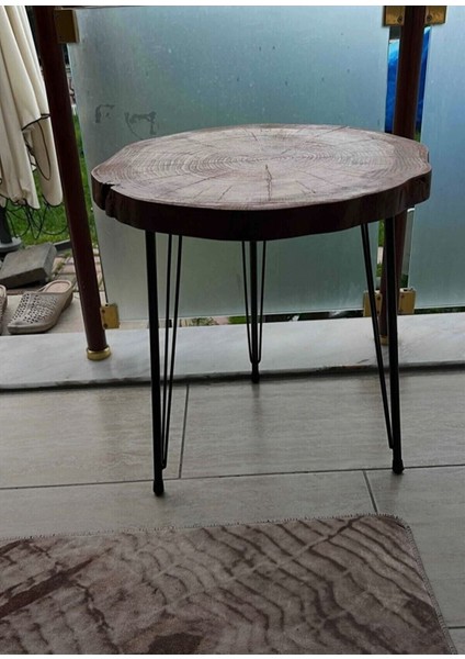 Luxury 54 cm Zigon Sehpa Ayağı,metal Tel Ayak,kütük Sehpa Ayağı (4 Adet) 1 Adet