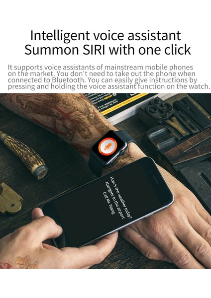 Küresel Sürüm Akıllı Izle HW22 Yüksek Sürüm 175 Hd IPS Ekran Fitness Izleyici Kalp Atış Hızı Monitörü (Yurt Dışından)