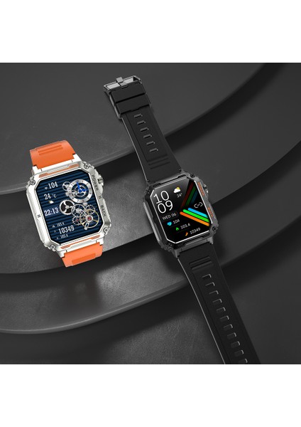 Erkek Watch 191 LED Işık Bt Çağrı Kalp Hızı Monitörü (Yurt Dışından) modelleri