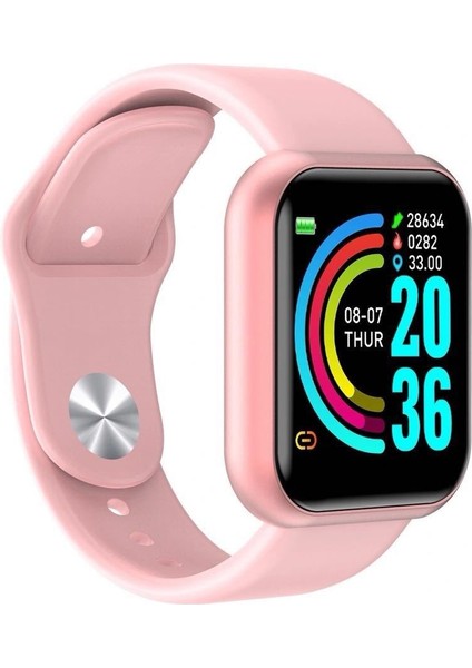 Y68 Akıllı Bilezik D20S 1.44 Inç Gümüş Bluetooth Izle (Yurt Dışından) modelleri