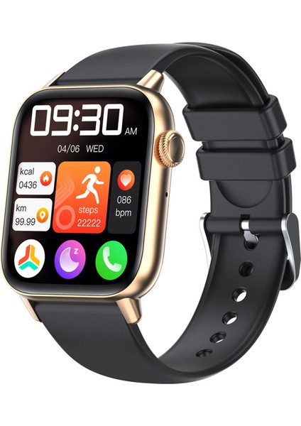 QS08PRO Akıllı Saat 183 Inç Ekran Kalp Atış Hızı Spor Çağrısı (Yurt Dışından)