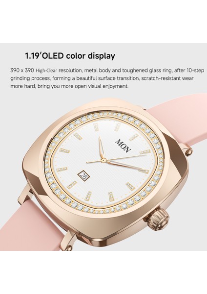 Akıllı Izle 119 Inç Highclear Rose Gold Spor Sağlık Izleme Uyku Monitörü (Yurt Dışından) fırsatları