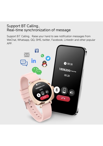 Akıllı Izle 119 Inç Highclear Rose Gold Spor Sağlık Izleme Uyku Monitörü (Yurt Dışından) indirimleri