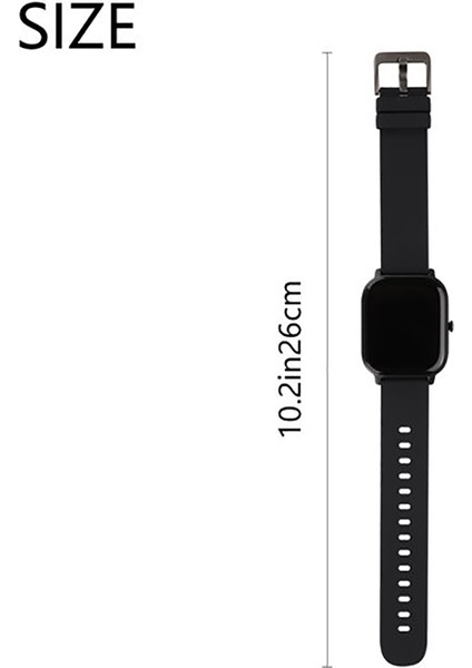 Akıllı Izle iPhone Samsung IP68 Su Geçirmez Kalp Atış Hızı Monitörü ile Uyumlu (Yurt Dışından) fiyatları