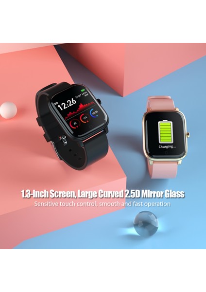 S1 Akıllı Bilezik 1.3 Inç Ekran Kalp Hızı Monitörü (Yurt Dışından)
