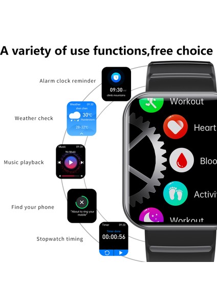 F21PRO Erkek Akıllı Saat Fitness Izleyici Kalp Atış Hızı Izleme (Yurt Dışından) modelleri