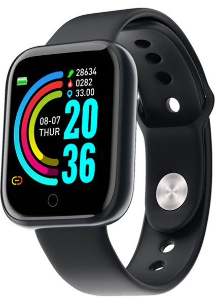 Akıllı Izle 1.3-Inç Fitness Izleyici Spor Modları Kalp Atış Hızı Monitörü (Yurt Dışından)