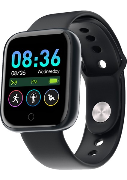 Y68 1.44IN Watch Kalp Atış Hızı Izleme Suya Dayanıklı (Yurt Dışından)