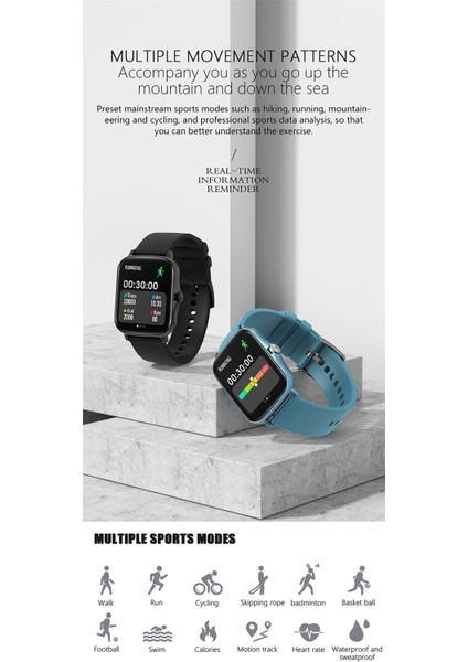 Watch 2021 Erkekler ve Kadınlar Için IP67 IP68 (Yurt Dışından)