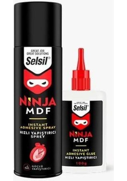Luxury Selsil Ninja Hızlı Yapıştırıcı 400ML+100GR 1 Adet