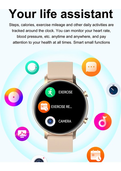 HW36 1.28 Inç Watch IP67 Su Geçirmez Çok Fonksiyonlu Saat (Yurt Dışından) fırsatları