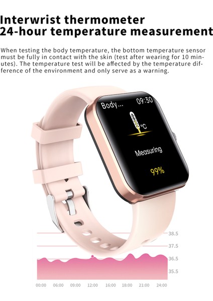 F57L 1.9 Watch Dokunmatik Ekran Çağrı Uyku Izleme (Yurt Dışından)