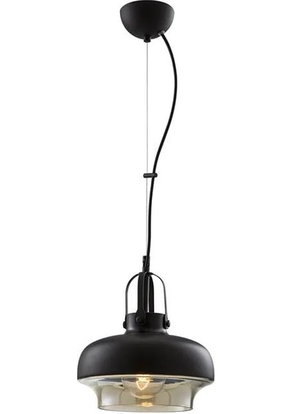 Avonnı AV-5064-1E Eskitme Kaplama Modern Avize E27 Metal Cam 25CM