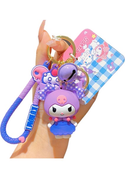 Sevimli Sanrio Mini Anahtarlık Karikatür Kolye Anahtarlık (Yurt Dışından)