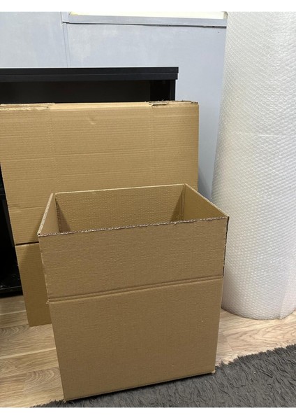 Luxury 40X30X30 10 Adet Boş Koli, Karton Kutu, Çeyiz Kutusu, Taşınma Kolisi, Toptan, Kutu ve Ambalaj 1 Adet