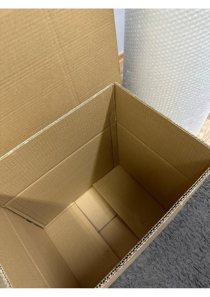 Luxury 40X30X30 10 Adet Boş Koli, Karton Kutu, Çeyiz Kutusu, Taşınma Kolisi, Toptan, Kutu ve Ambalaj 1 Adet