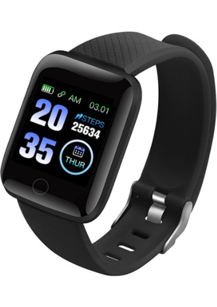 Akıllı Bilezik 1.3 Inç Renkli Ekran Fitness Izleyici Uyku Kalp Atış Hızı Monitörü (Yurt Dışından)