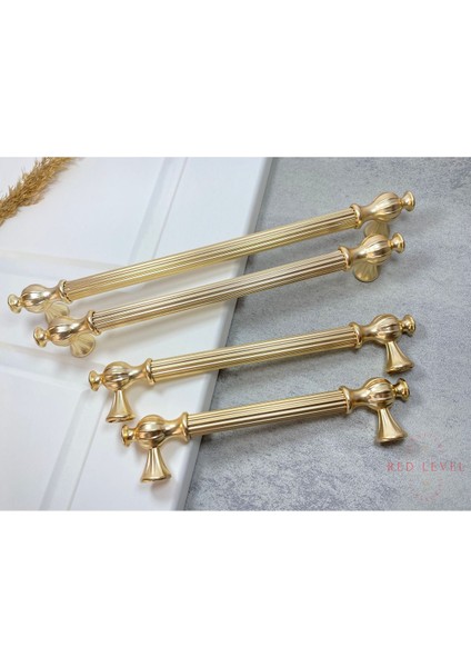 Luxury Hitit 320 mm Altın Modern Metal Kulp Modelleri Lüks Country Mutfak Dolap Çekmece Mobilya Kulbu 1 Adet modelleri