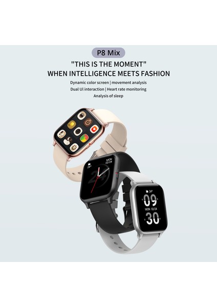 Colmı P8 Mix Akıllı Bilezik Uyku Kalp Atış Hızı Monitörü (Yurt Dışından)