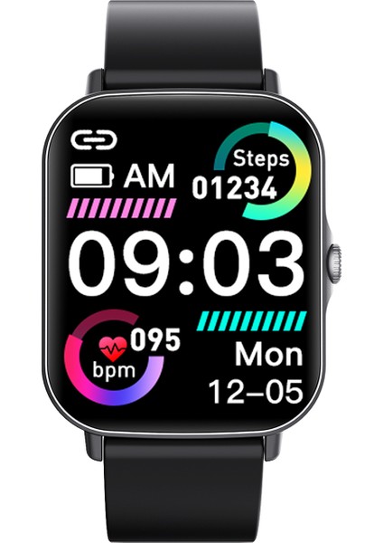 F97S Akıllı Bilezik Spor Izle Tam - Dokunmatik Ekran Bt Çağrısı (Yurt Dışından)