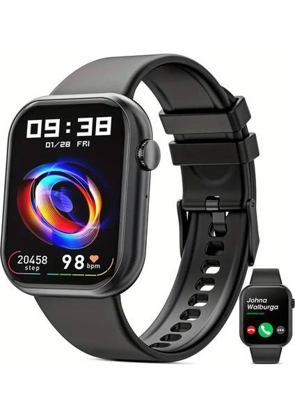 Aliexpress P59 Spor Akıllı Izle Yüksek Çözünürlüklü Siyah Bluetooth Çağrısı (Yurt Dışından) indirimleri