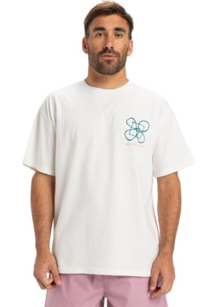 Hw Outsıde Insıde Ss EQYZT08032-WBK0 Beyaz Tişört